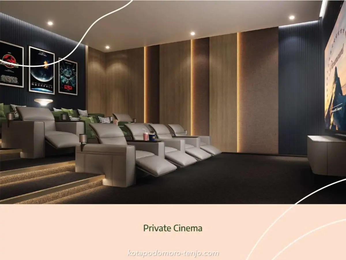 Private Cinema Club House Kota Podomoro Tenjo